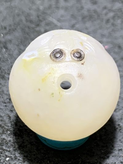 精美亚光冰飘高润度战国红玛瑙手工俏色巧雕金鱼2.0圆珠一个！ 精美亚光冰飘高润度战国红玛瑙手工俏色巧雕金鱼2.0圆珠一个！