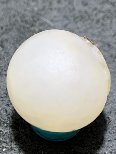 精美亚光冰飘高润度战国红玛瑙手工俏色巧雕金鱼2.0圆珠一个！ 精美亚光冰飘高润度战国红玛瑙手工俏色巧雕金鱼2.0圆珠一个！