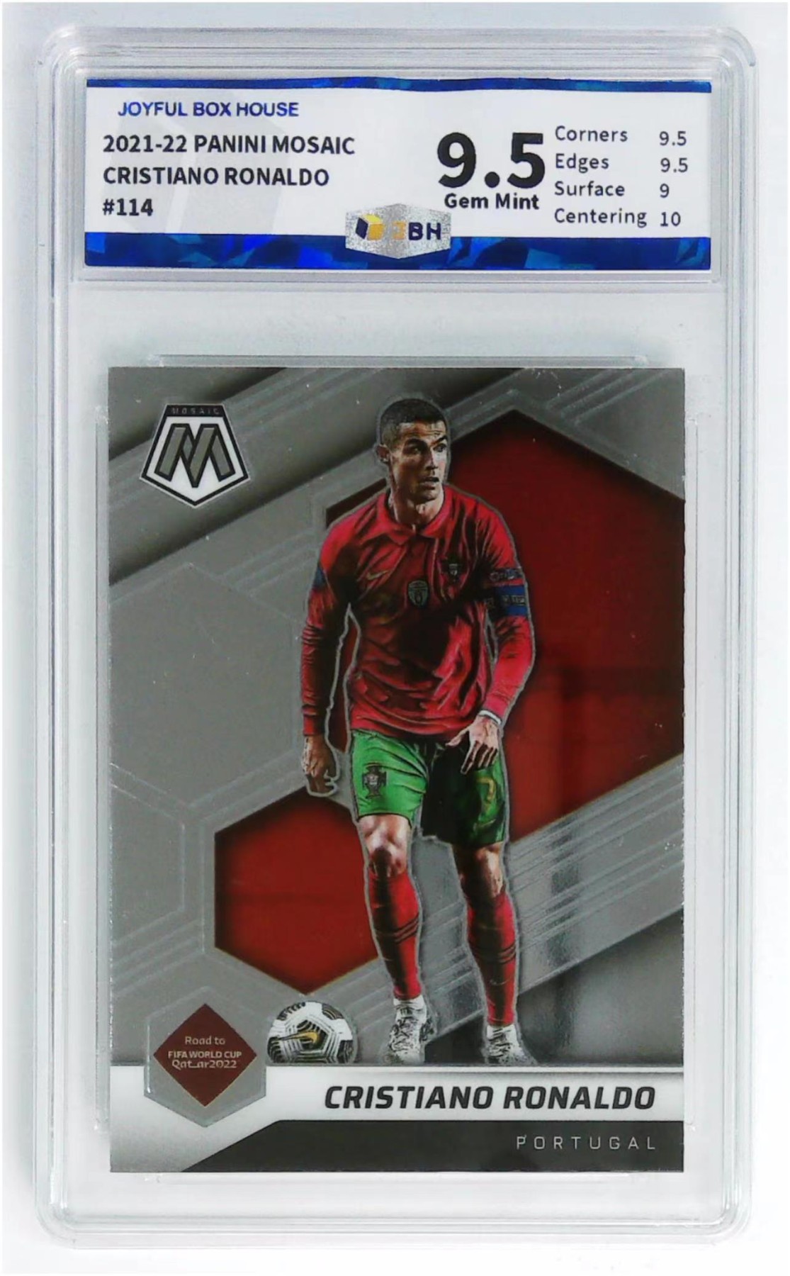 篮球卡足球卡帕尼尼TOPPS无佣金纯拍卖拍多少都发货！！！ C罗马赛克 CRISTIANO RONALDO MOSAIC PANINI