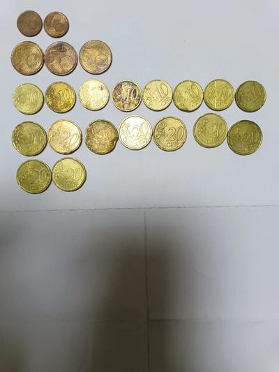 【20230715】非全新外国硬币第三场 - 欧元硬币