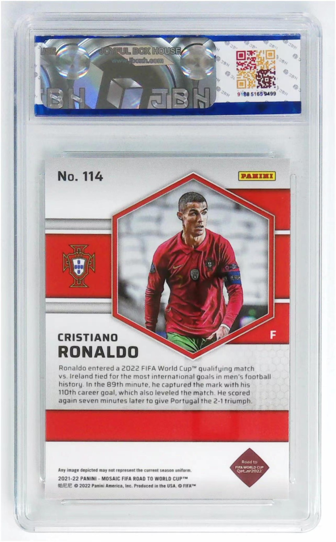 篮球卡足球卡帕尼尼TOPPS无佣金纯拍卖拍多少都发货！！！ C罗马赛克 CRISTIANO RONALDO MOSAIC PANINI