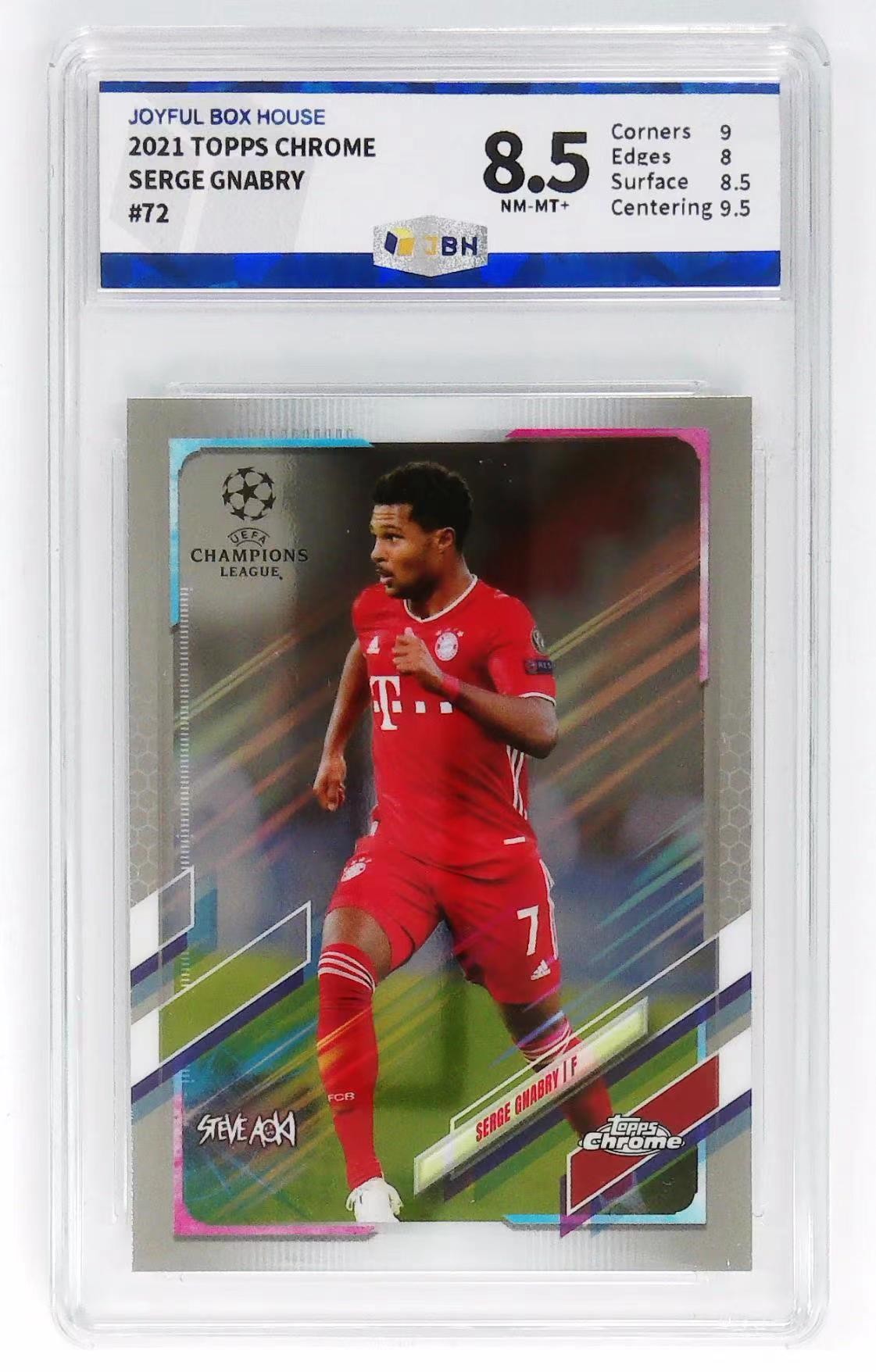 篮球卡足球卡帕尼尼TOPPS无佣金纯拍卖拍多少都发货！！！ SERGE GNABRY TOPPS CHROME