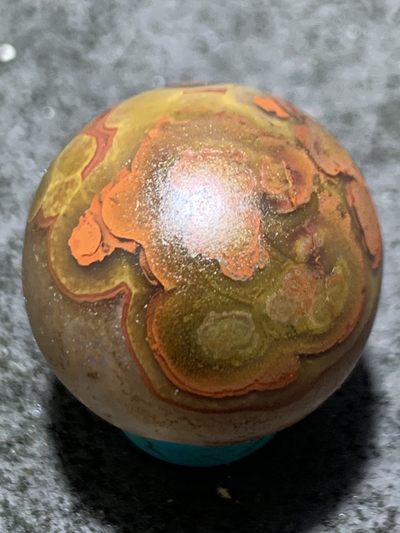 精美冰飘亚光战国红玛瑙手工俏色巧如意2.0圆珠一个， 精美冰飘亚光战国红玛瑙手工俏色巧如意2.0圆珠一个，