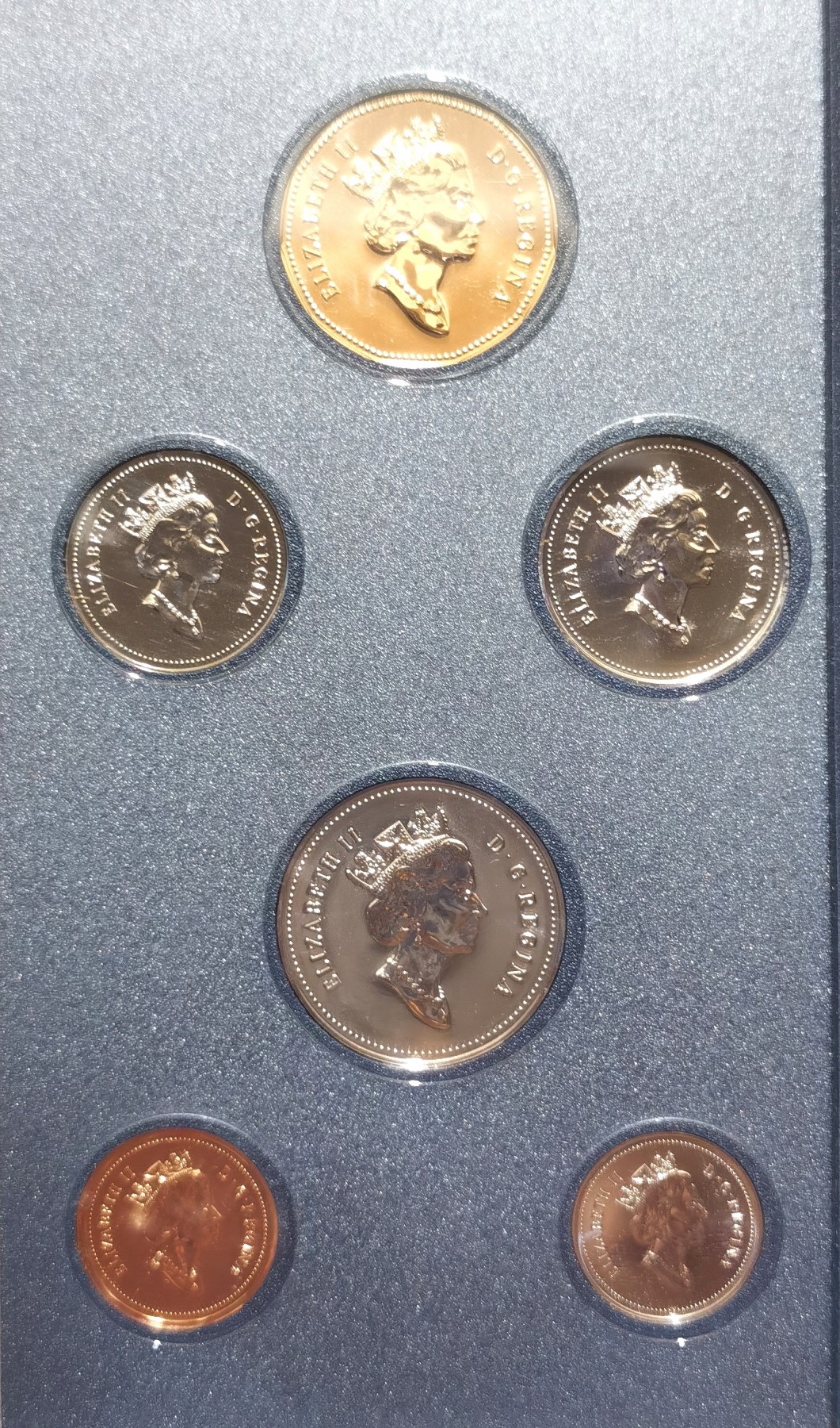 博洋堂世界钱币拍卖第034期（全场包邮） 1994年加拿大精制套币