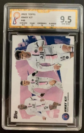 篮球卡足球卡帕尼尼TOPPS无佣金纯拍卖拍多少都发货！！！ AWAY KIT TOPPS