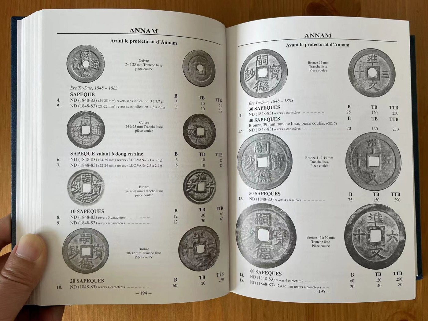 博洋堂世界钱币拍卖第034期（全场包邮） 法属殖民地硬币和代用币目录，全新，收录了近5000个品种，736页，近3000幅黑白插图