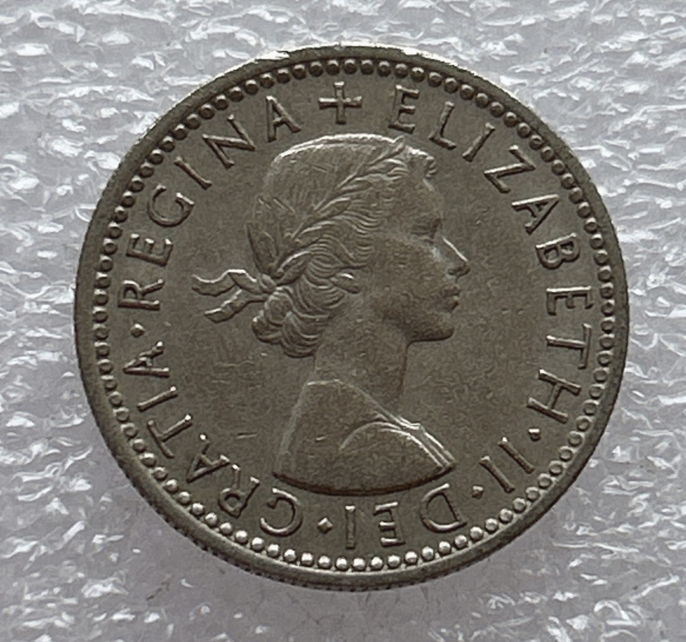 全场一元起拍 世界钱币散币场 第6期 英国1955年6便士