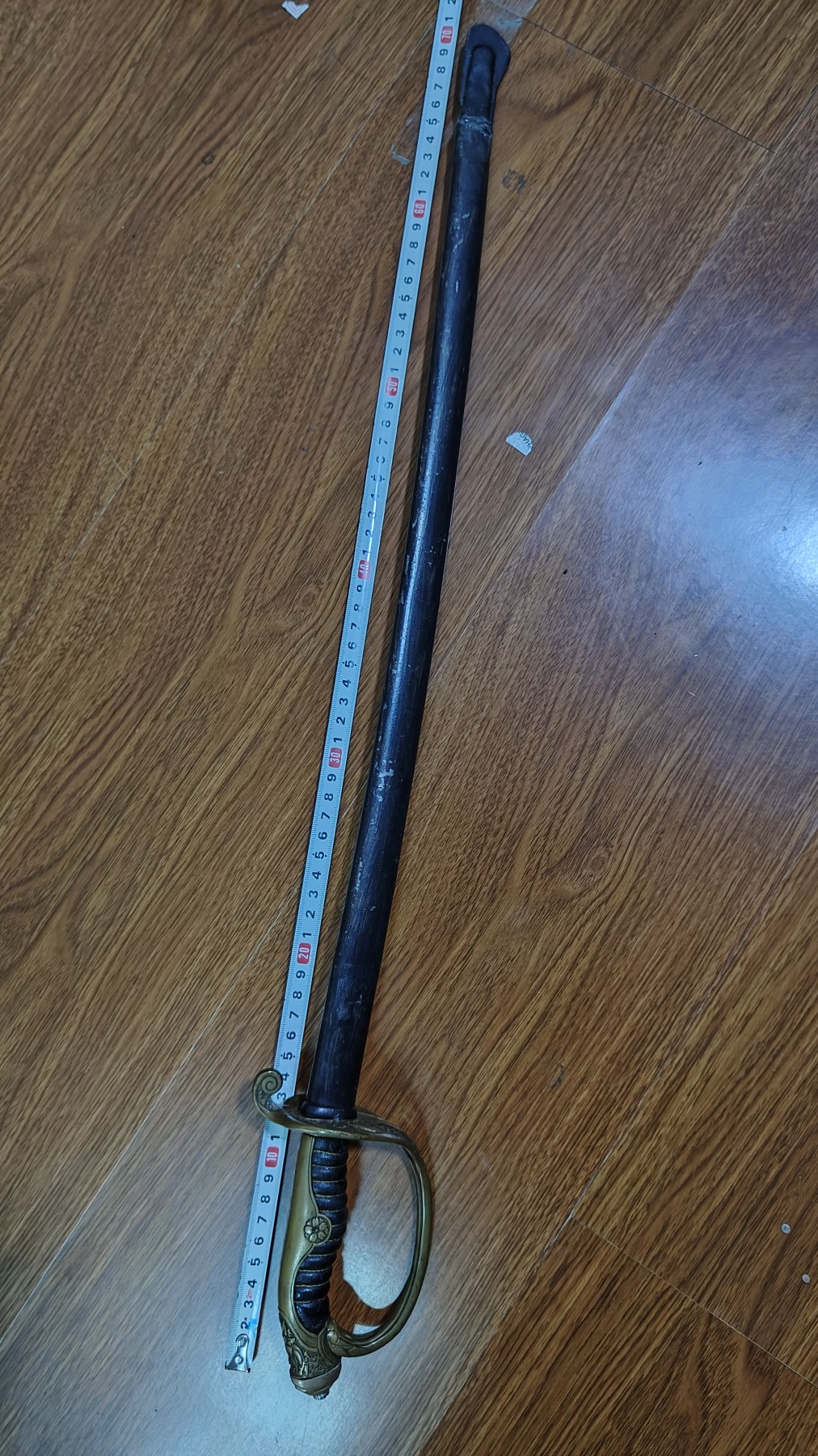 全场0元起拍 第73期 咸鱼国勋章拍卖专场 7月16日（周日）下午6：00开始 日本尉官指挥刀 刀条切断 未开刃