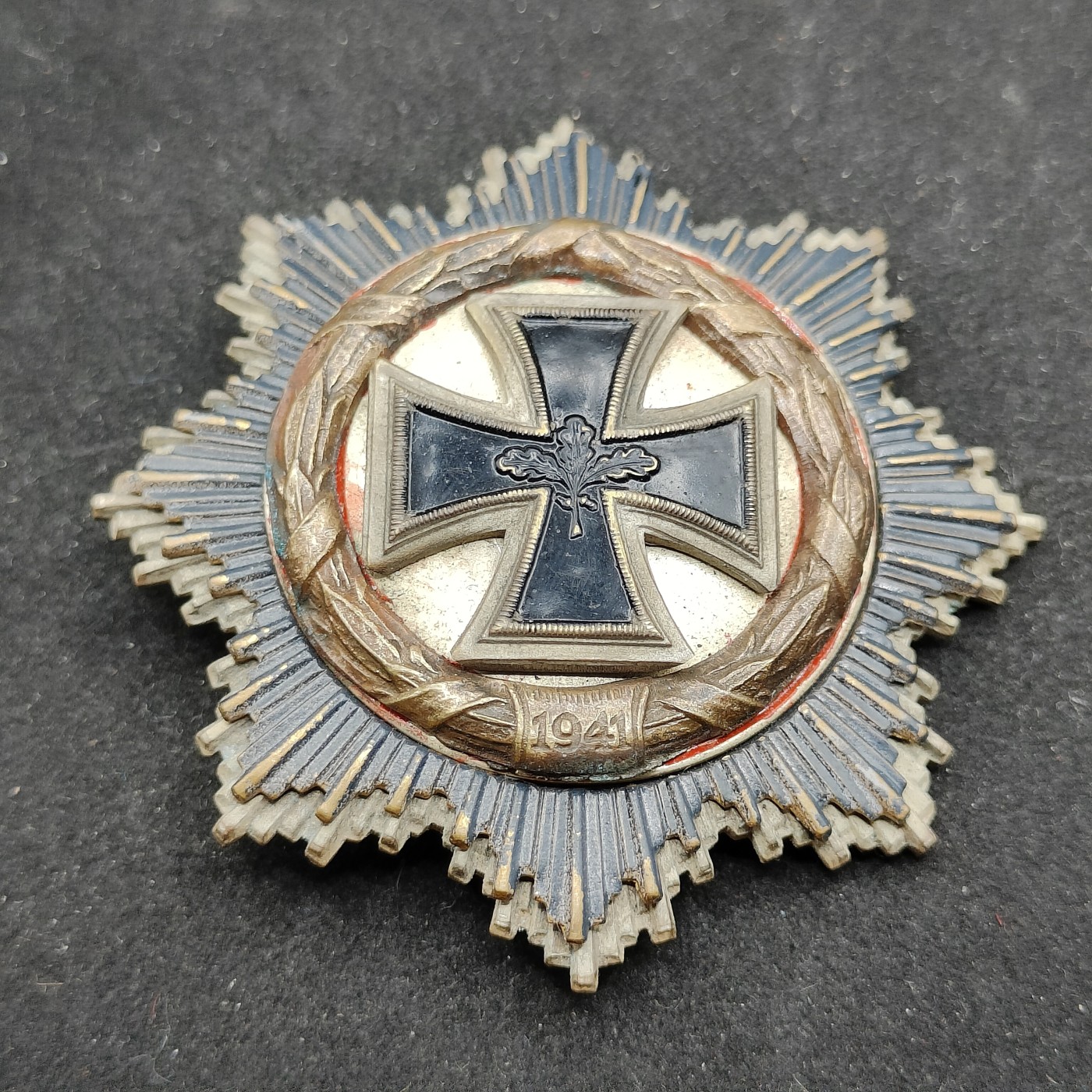 全场0元起拍 第73期 咸鱼国勋章拍卖专场 7月16日（周日）下午6：00开始 金DK 德国57版金级大德意志十字勋章