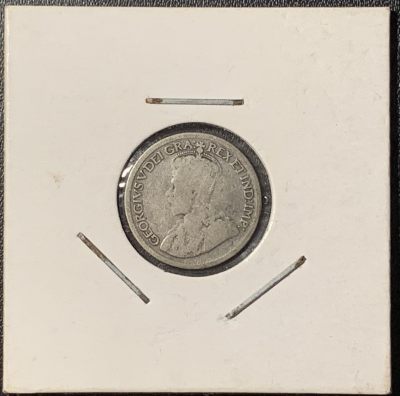 紫瑗钱币——第288期拍卖 - 加拿大 1920年 乔治五世 10分 2.32克 0.8克