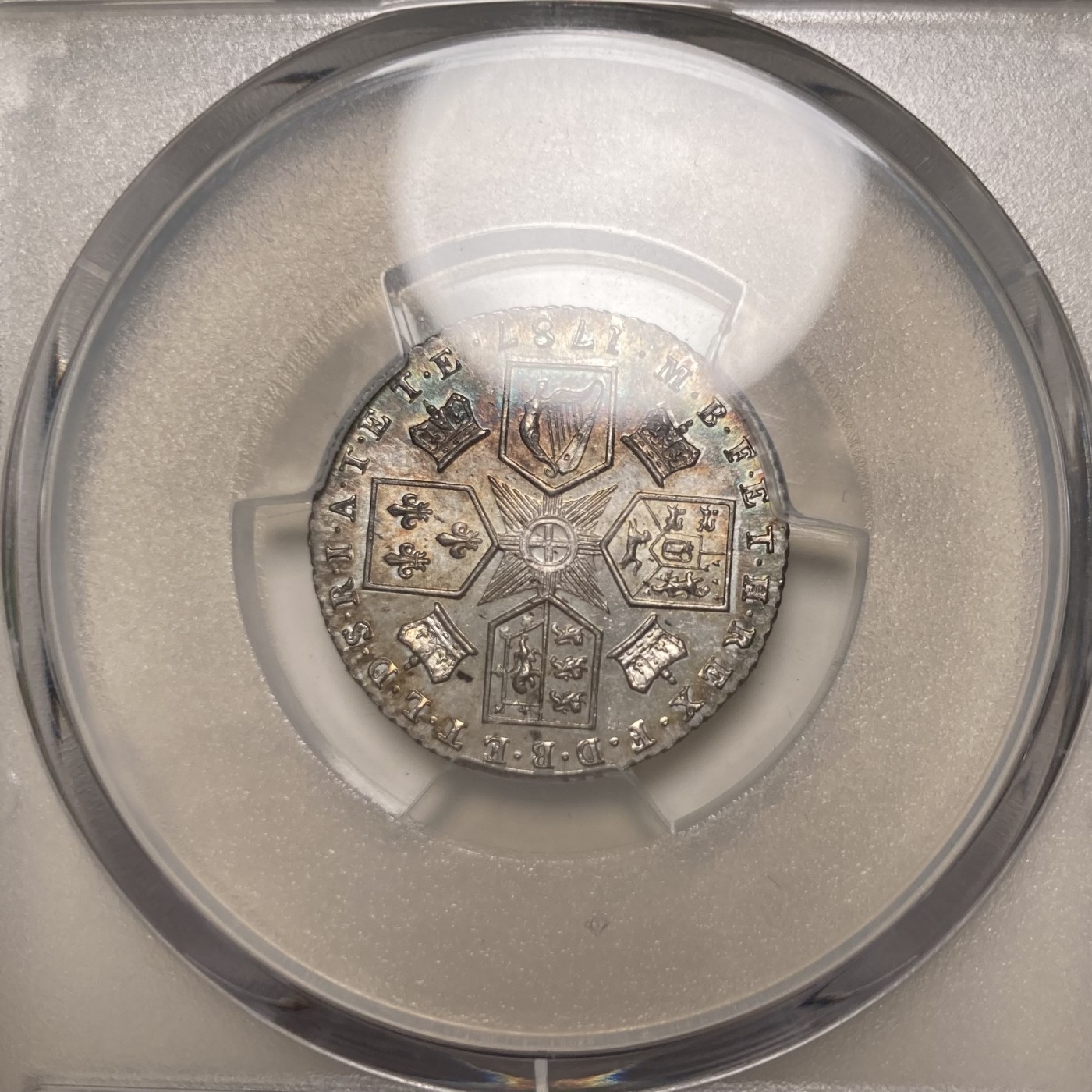 博洋堂世界钱币拍卖第034期（全场包邮） PCGS MS64 英国1787年乔治三世6便士，PCGS亚军分，冠军分MS65在19年6月SBP拍卖成交价6200