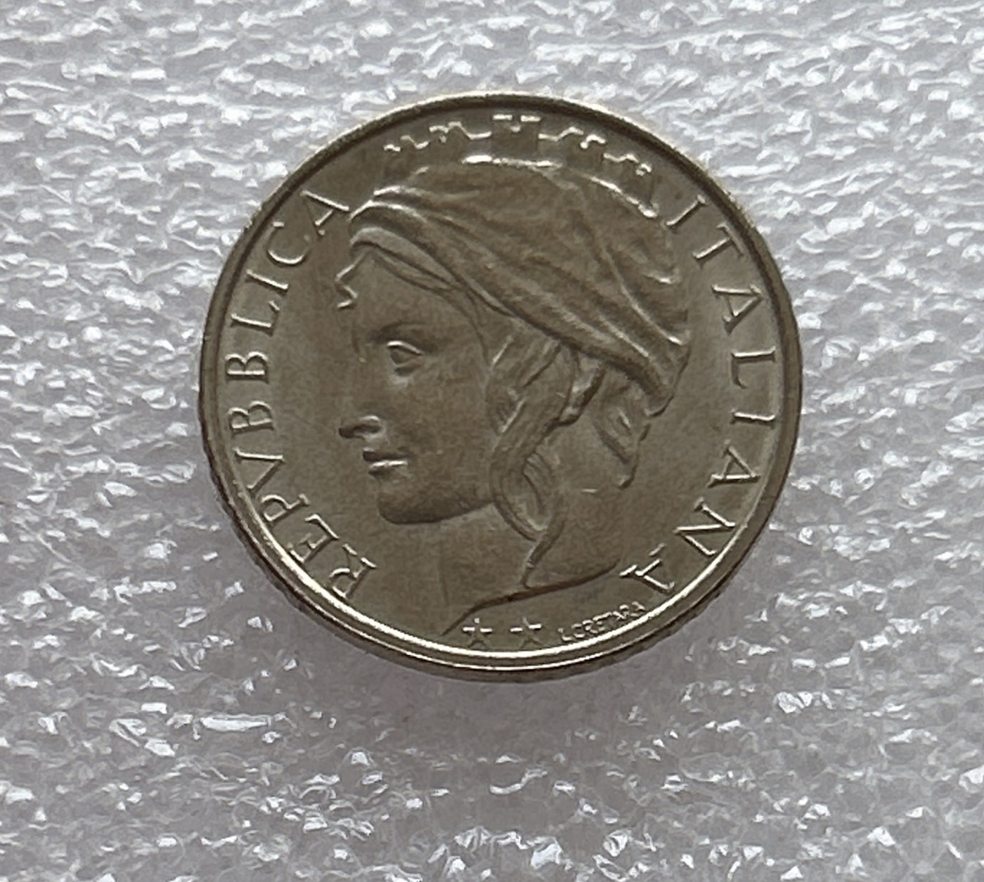 全场一元起拍 世界钱币散币场 第6期 1998年意大利100里拉 国鸟大白鲨