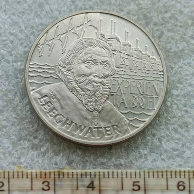 【淘币小摊】第一百四十拍  散币场 周三至周日 五连拍   满百包邮 - 荷兰1993年工程师J.A.Leeghwater 2.5埃居纪念币（全新未流通33mm)