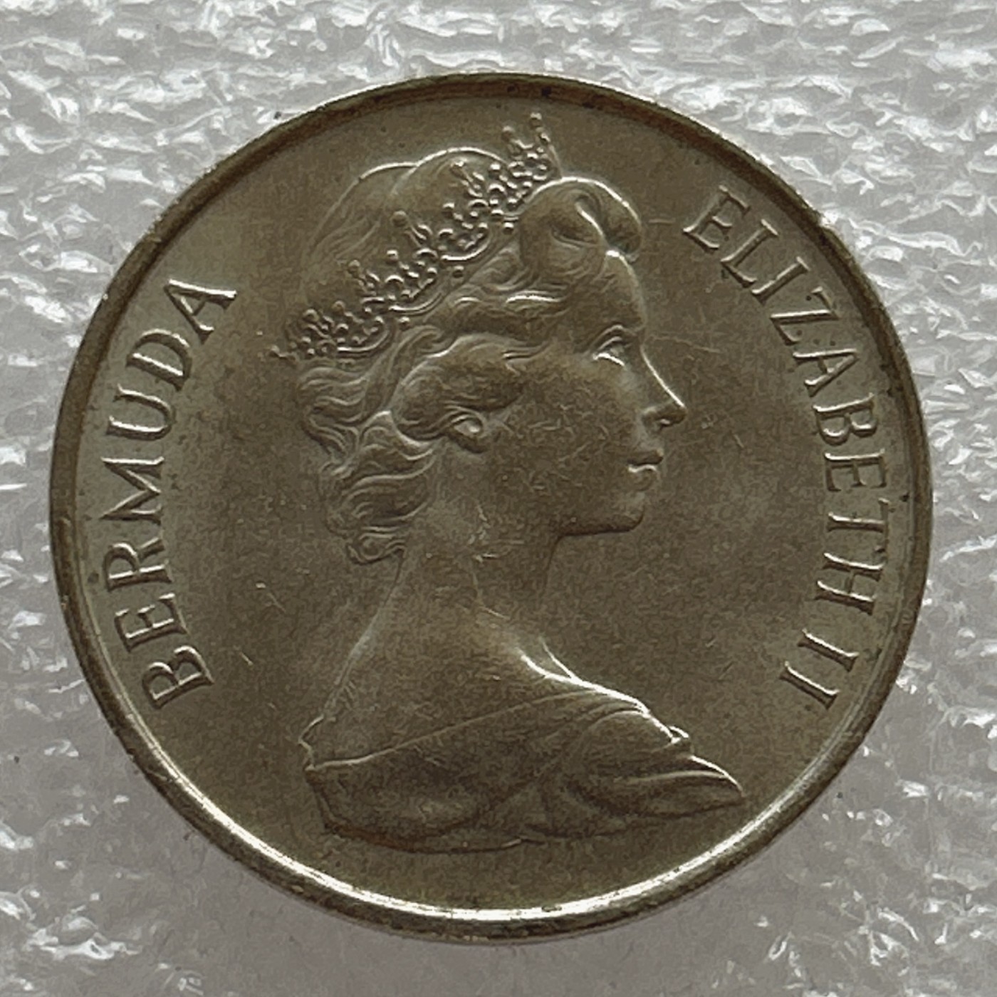 全场一元起拍 世界钱币散币场 第七期 百慕大 1979年5分镍币