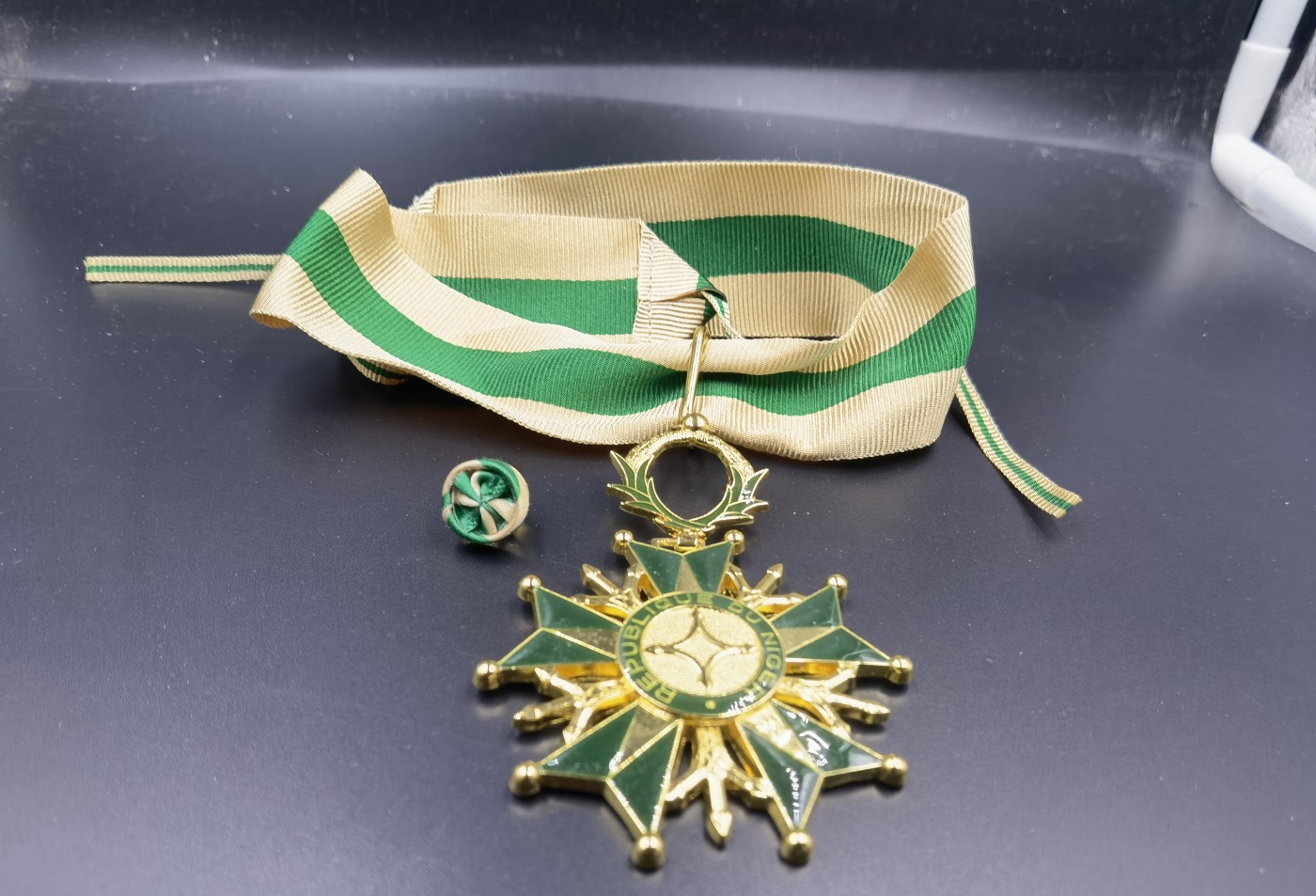 全场0起0押金！大陆勋赏俱乐部第四期拍卖 国内代工版军官级尼日尔共和国功勋