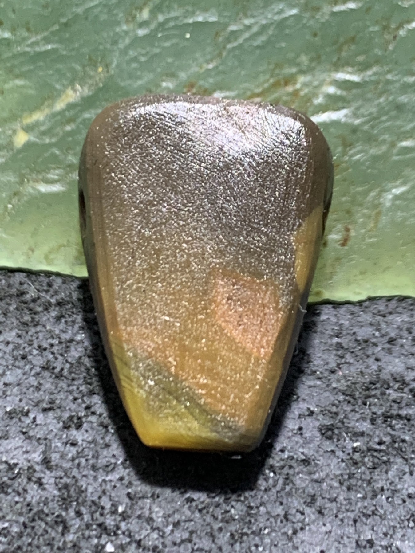 精美亚光战国红玛瑙手工雕刻骷髅教主一体佛头三通一个，