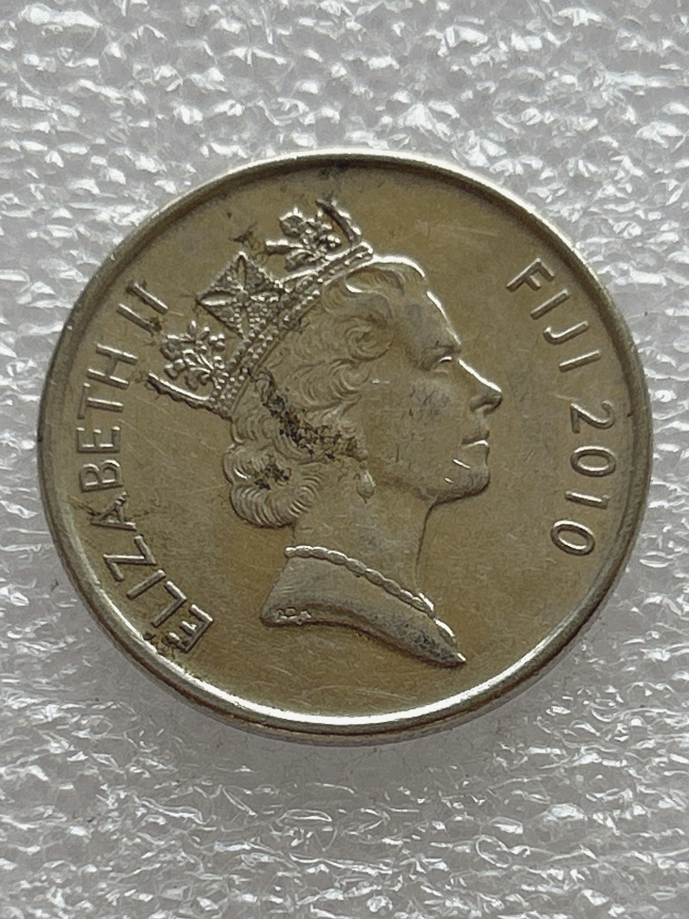 全场一元起拍 世界钱币散币场 第七期 英属斐济20分镍币高冠头