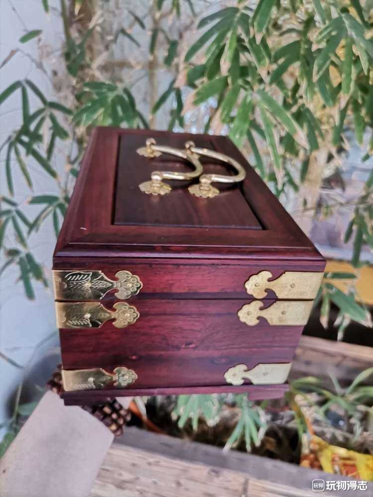 双拎双层密码首饰盒
