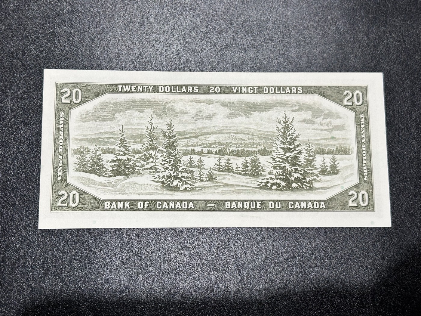 《外钞收藏家》第二百八十四期（连拍第一场） 加拿大风景版20元 全新 