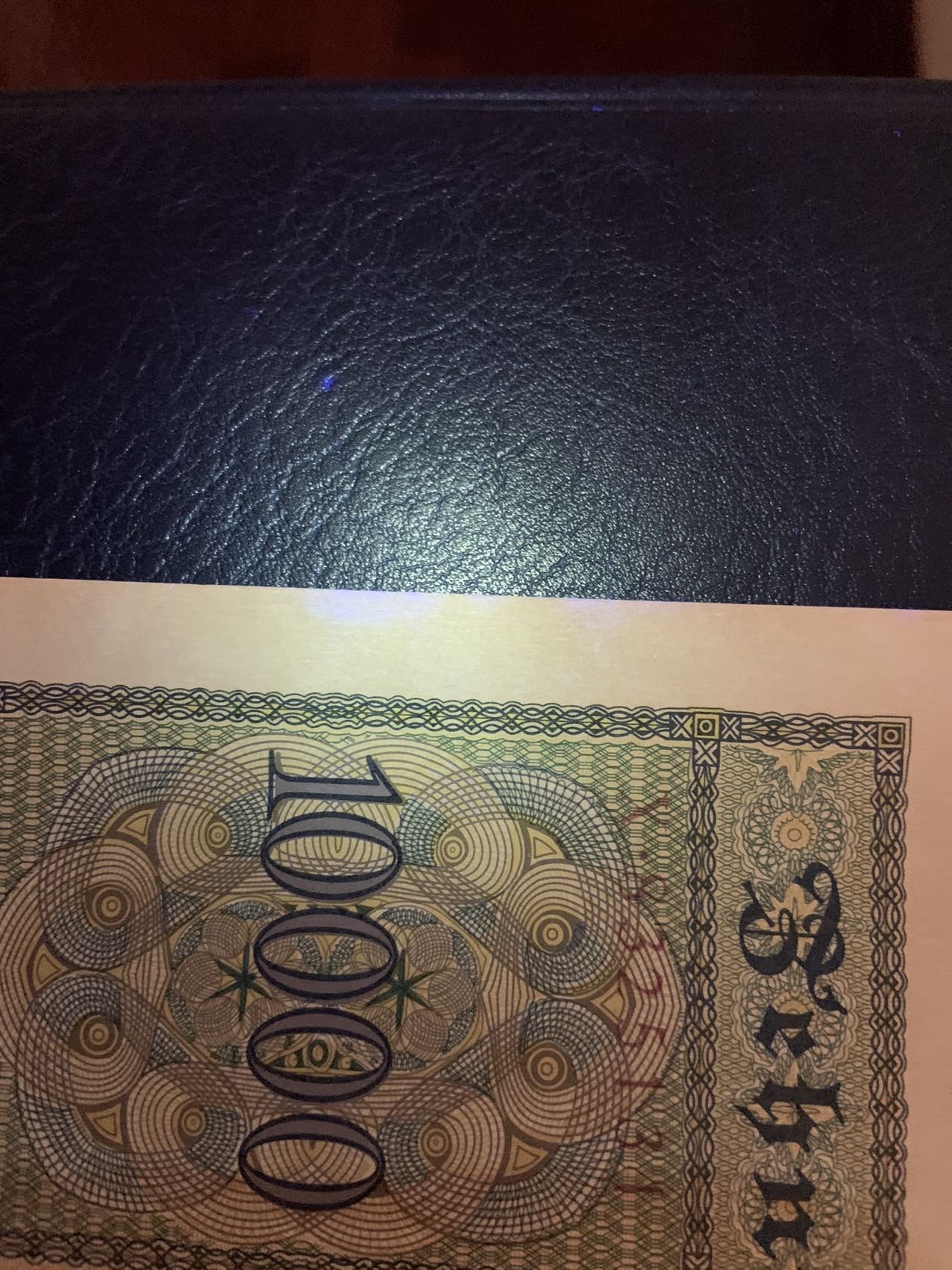 收藏联盟Quantum Auction 第274期拍卖 爱神维纳斯的故乡-塞浦路斯 德国1922年10000马克 品相UNC- 早期红库印大票幅 丢勒名画