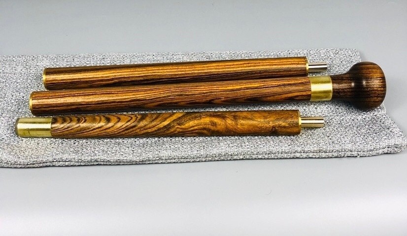 黄金檀可拆卸文明棍