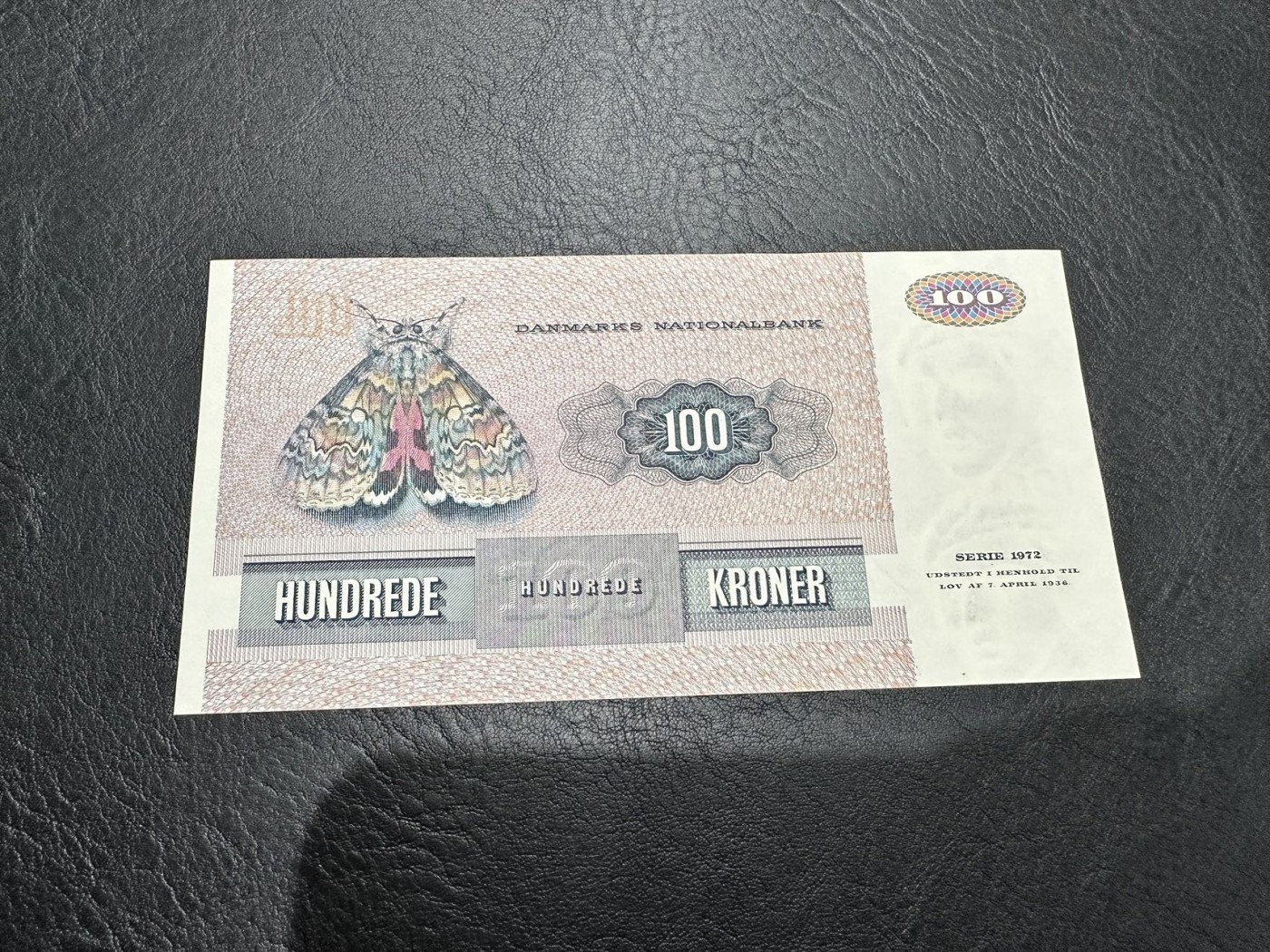 《外钞收藏家》第二百八十四期（连拍第一场） 丹麦动物版100克朗 全新UNC