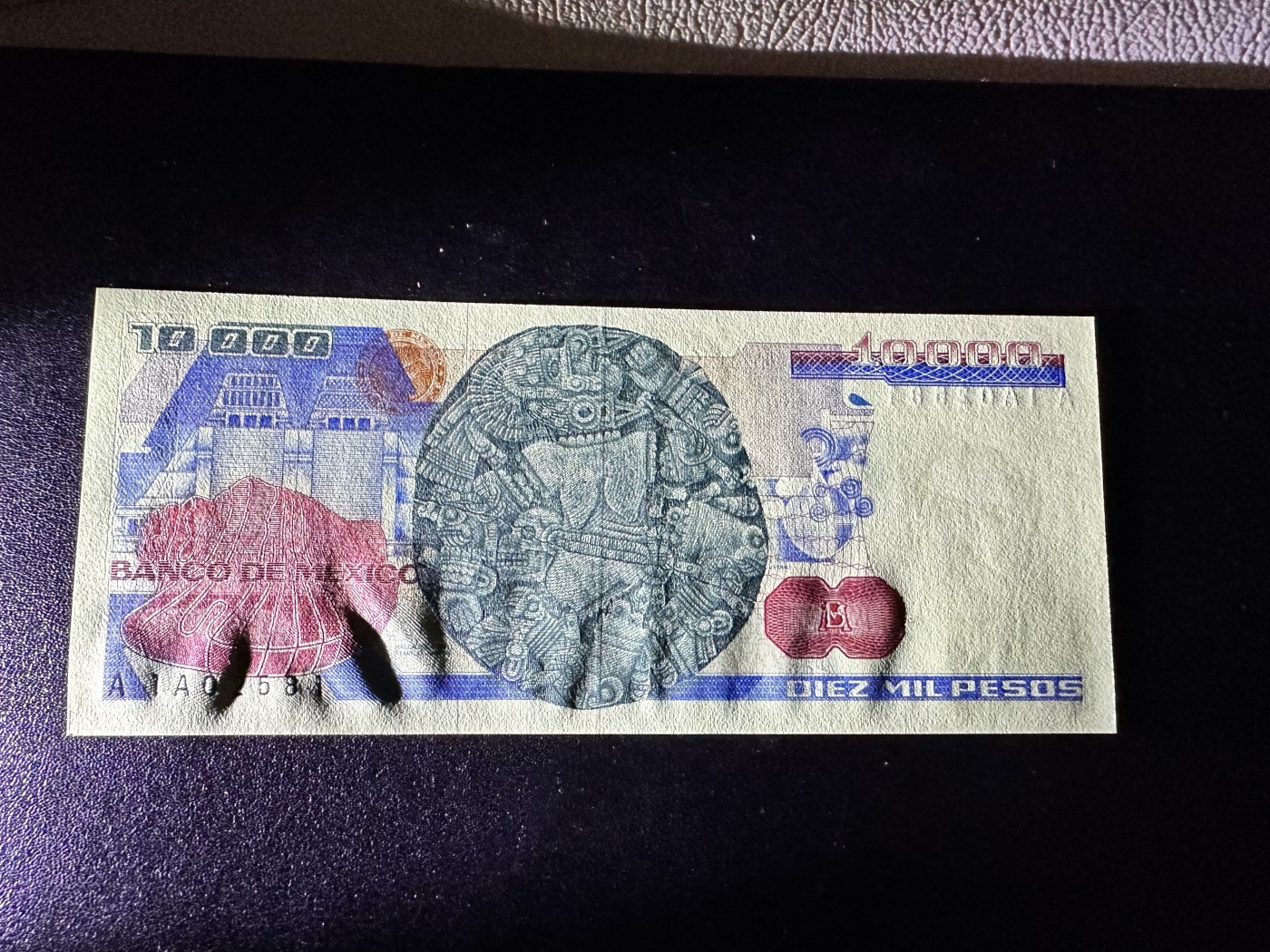《外钞收藏家》第二百八十四期（连拍第一场） 10000比索纸币外国钱币1981年 全新