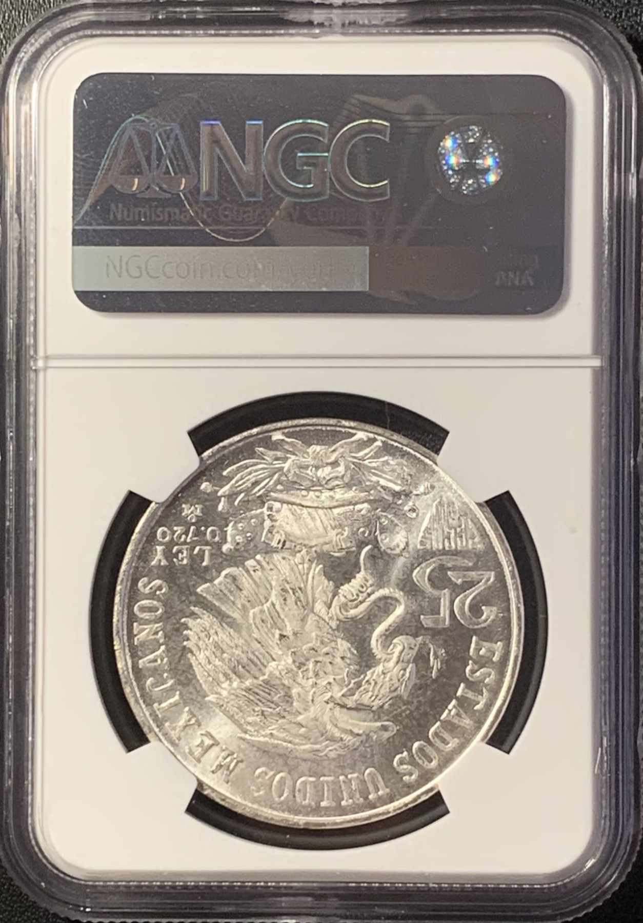 紫瑗钱币——第288期拍卖 墨西哥 1968年 墨西哥城奥运会 25比索 银币 NGC MS67