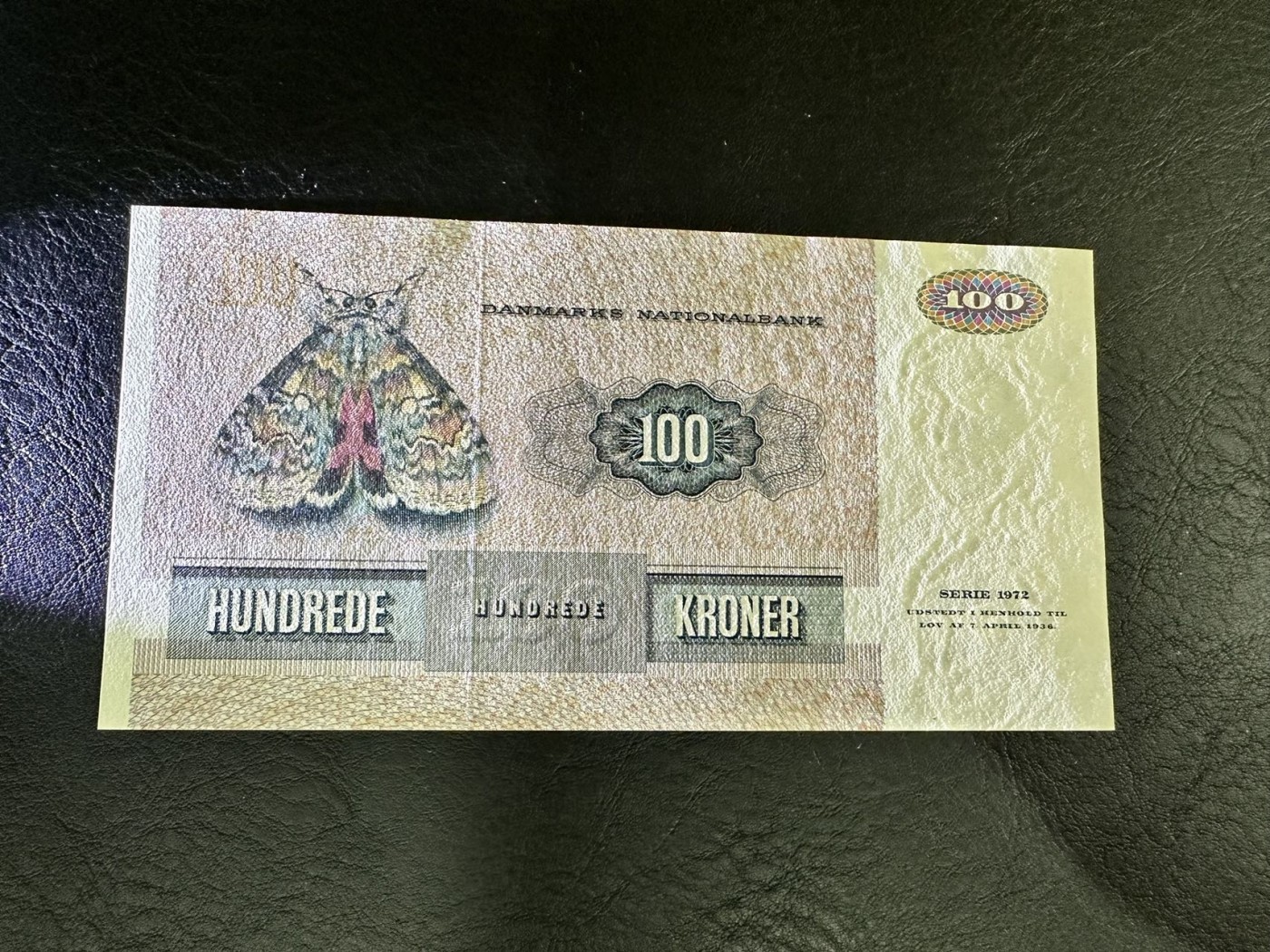 《外钞收藏家》第二百八十四期（连拍第一场） 丹麦动物版100克朗 全新UNC