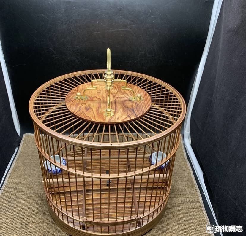 精美黄花梨大款鸟笼