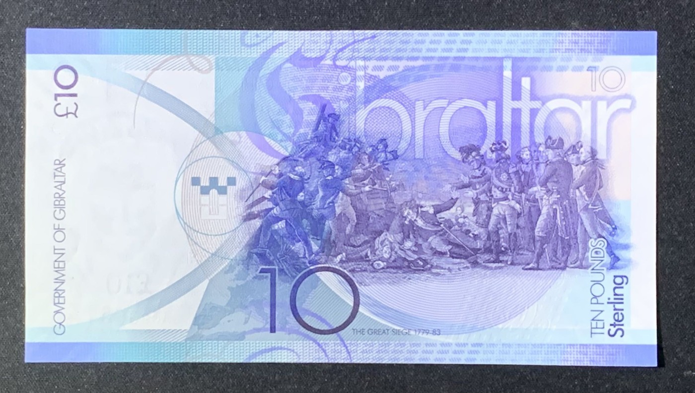 紫瑗钱币——第289期拍卖——纸币场 直布罗陀 2010年 伊丽莎白二世 10磅 UNC