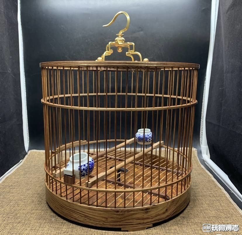 精美黄花梨大款鸟笼