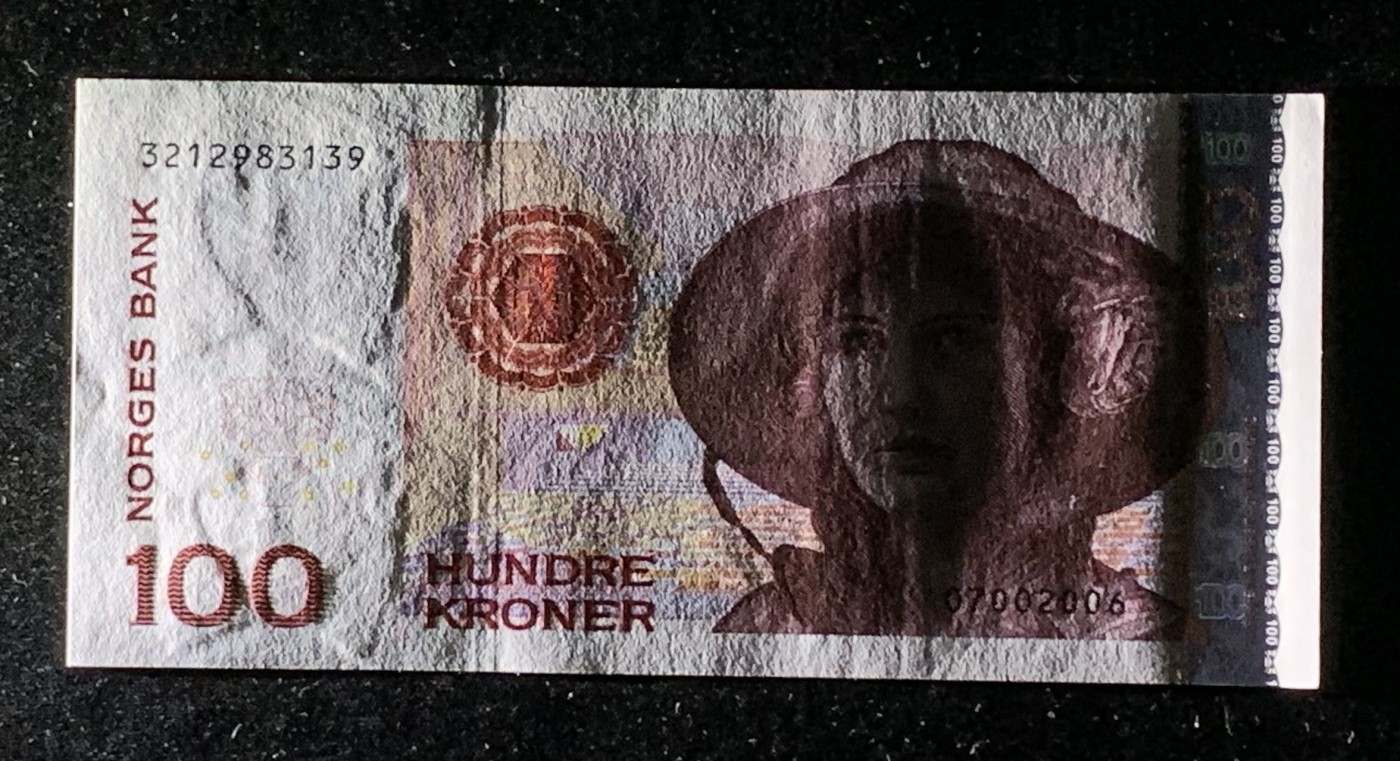 紫瑗钱币——第289期拍卖——纸币场 挪威 2006年 齐尔丝腾·芙拉格斯塔特 100克朗 UNC