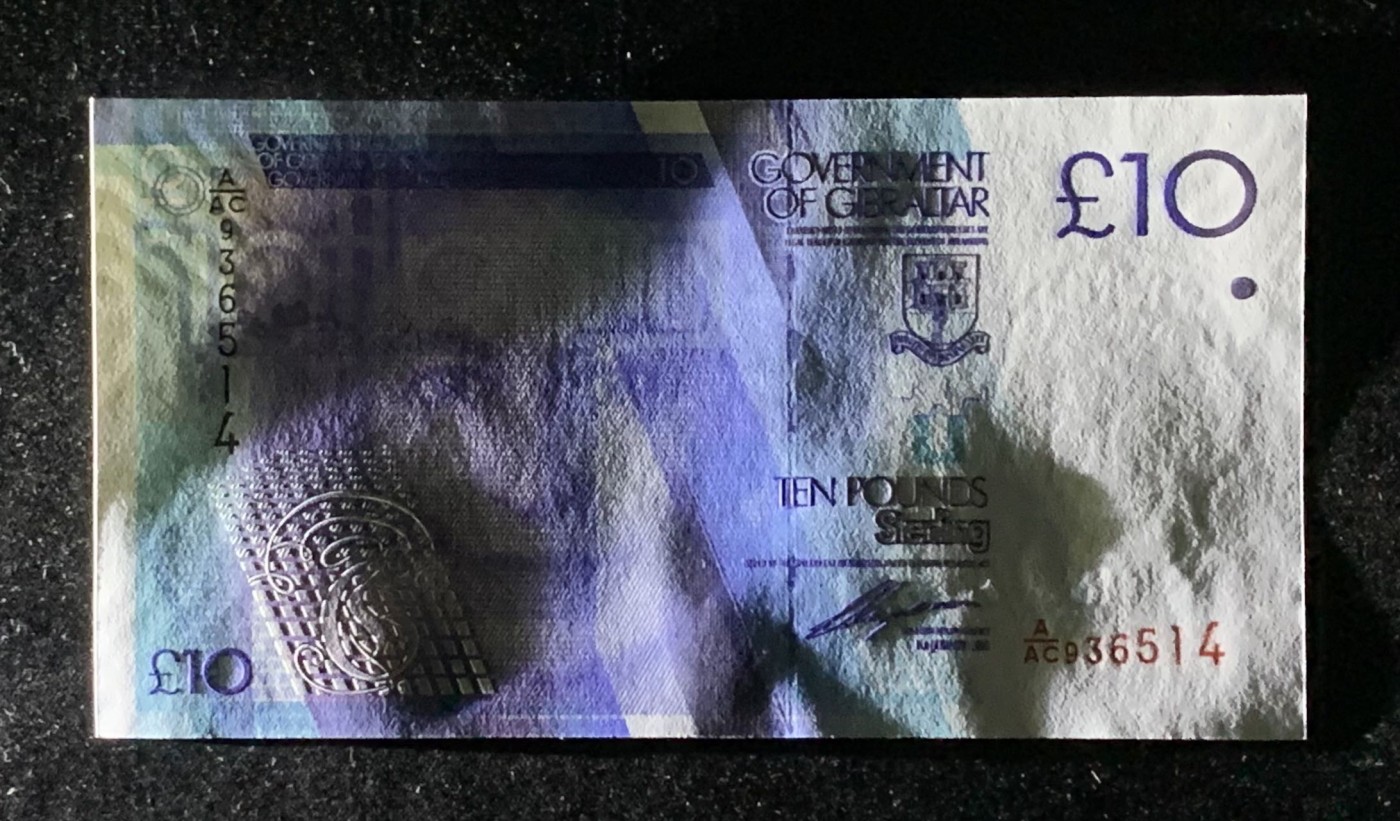 紫瑗钱币——第289期拍卖——纸币场 直布罗陀 2010年 伊丽莎白二世 10磅 UNC