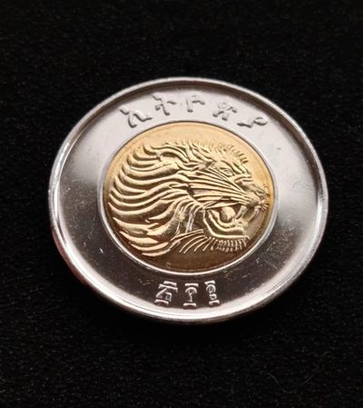 【币不可少】布加迪🐬~世界钱币拍卖/第10期    - 埃塞俄比亚 2010年 1比尔双色币 27mm