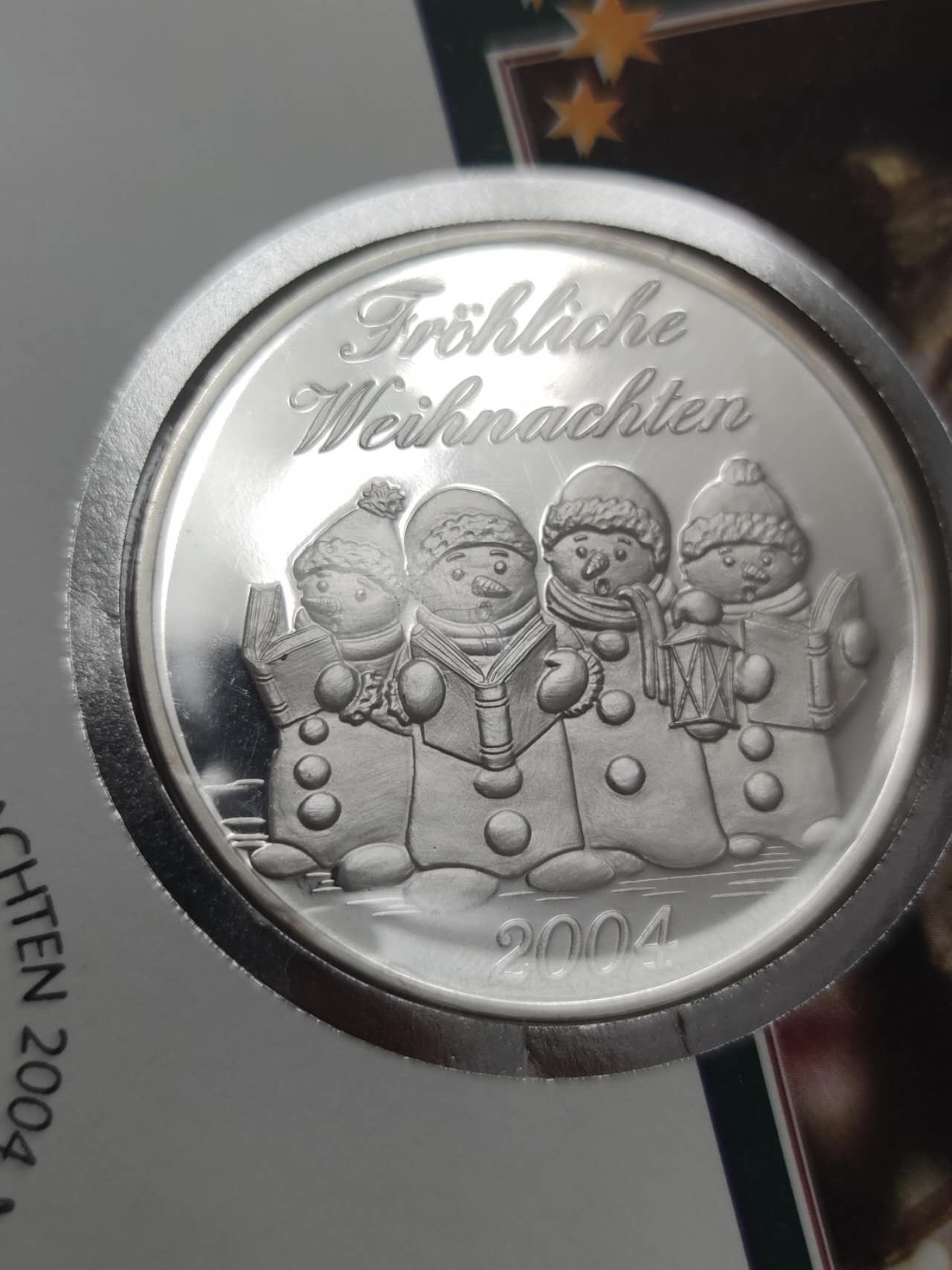 燕姐换藏第62拍 2004年圣诞节邮币封