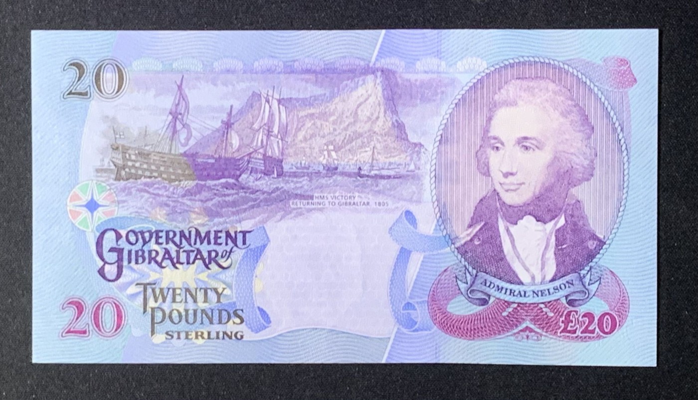 紫瑗钱币——第289期拍卖——纸币场 直布罗陀 2006年 伊丽莎白二世 20磅 UNC