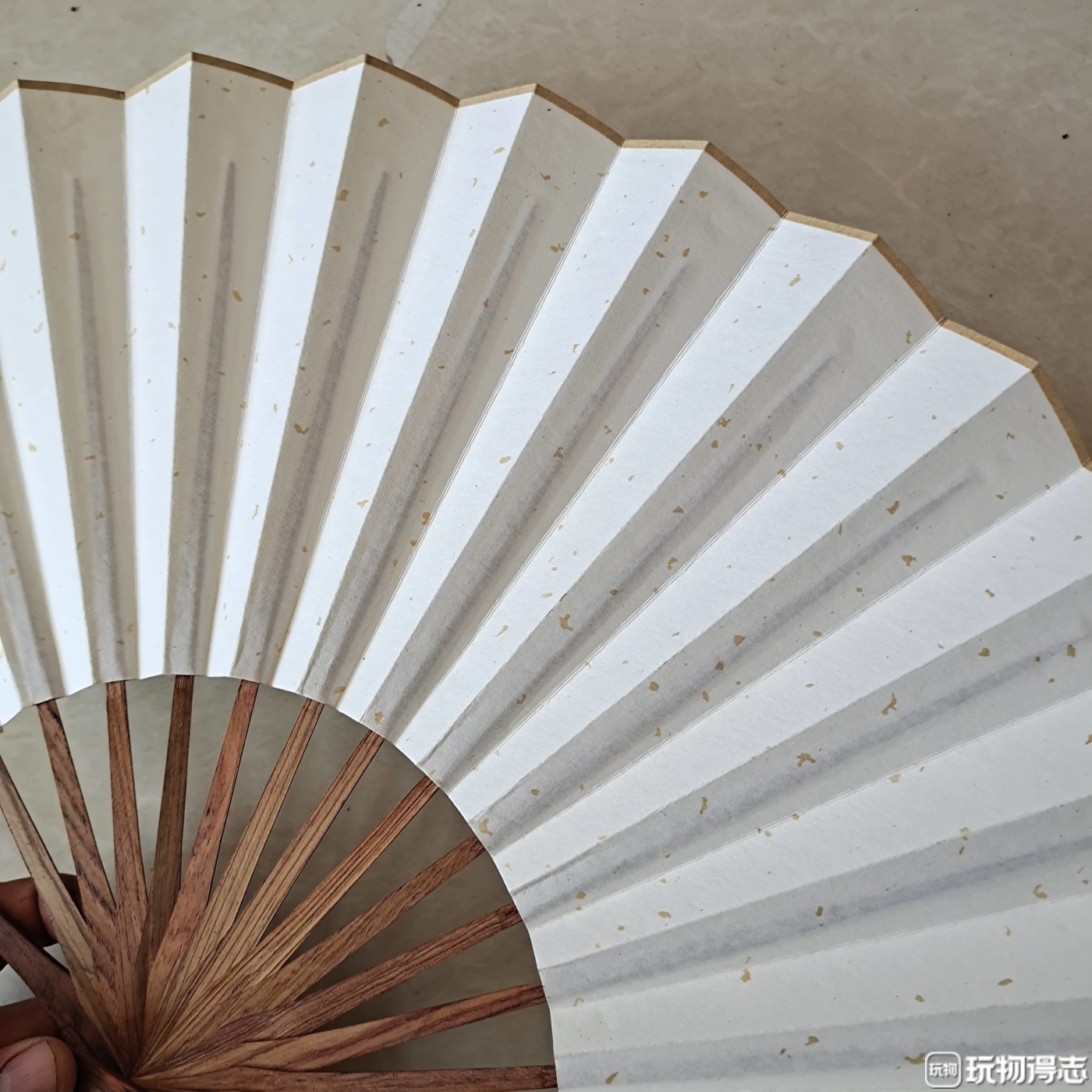 印尼黄花梨手工文玩折扇