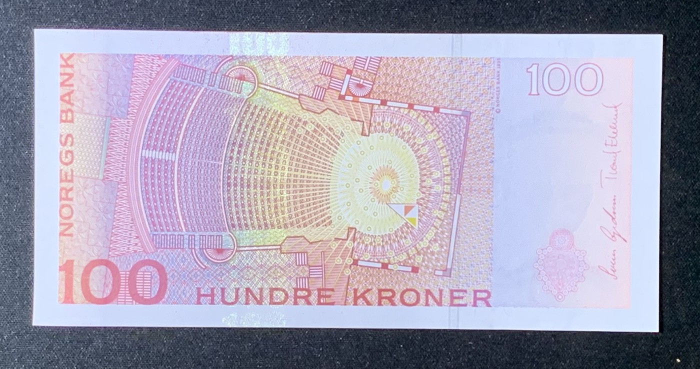 紫瑗钱币——第289期拍卖——纸币场 挪威 2006年 齐尔丝腾·芙拉格斯塔特 100克朗 UNC