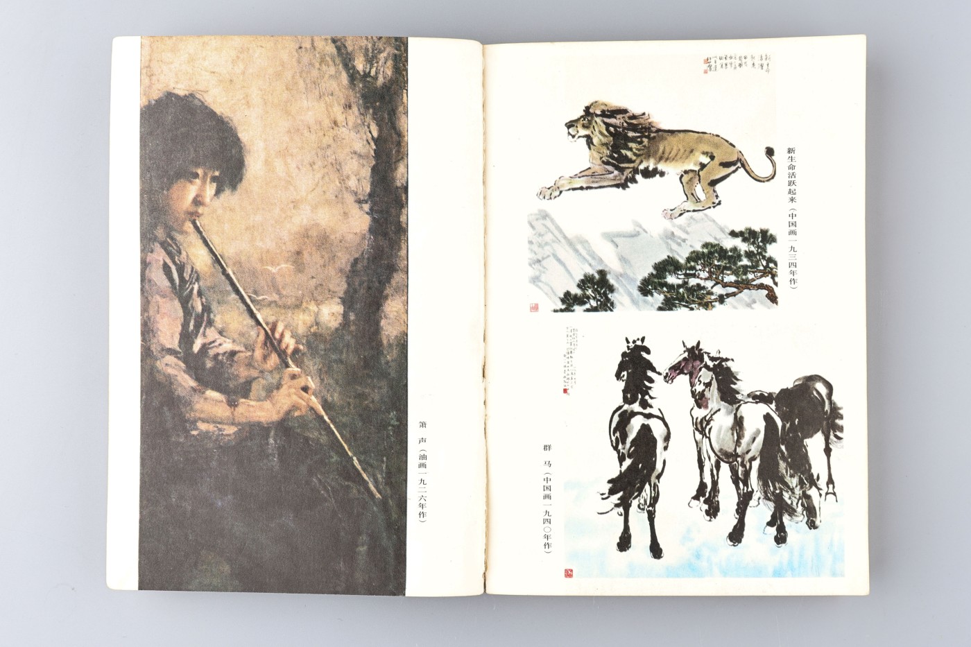 承乾2023春季文物拍卖会 - 锦灰宝星专场 现代 《徐悲鸿的一生》廖静文签名 20*4cm 纸本一册