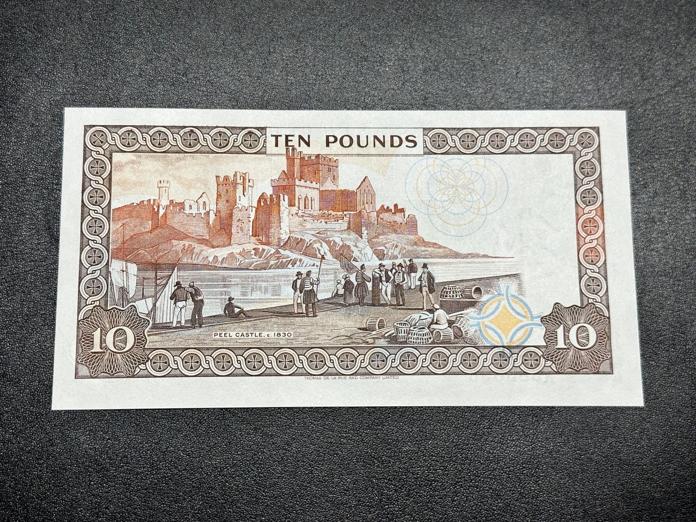 《外钞收藏家》第二百八十五期（连拍第二场）英国及英属专场 马恩岛10镑 全新 无47