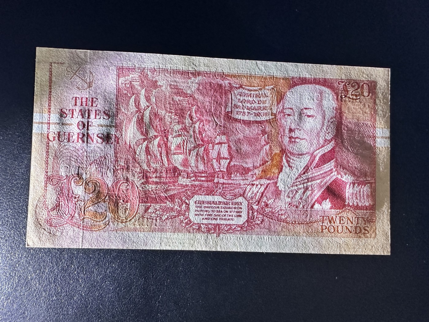 《外钞收藏家》第二百八十五期（连拍第二场）英国及英属专场 格恩西1990年-1991年20镑 全新 无47靓号