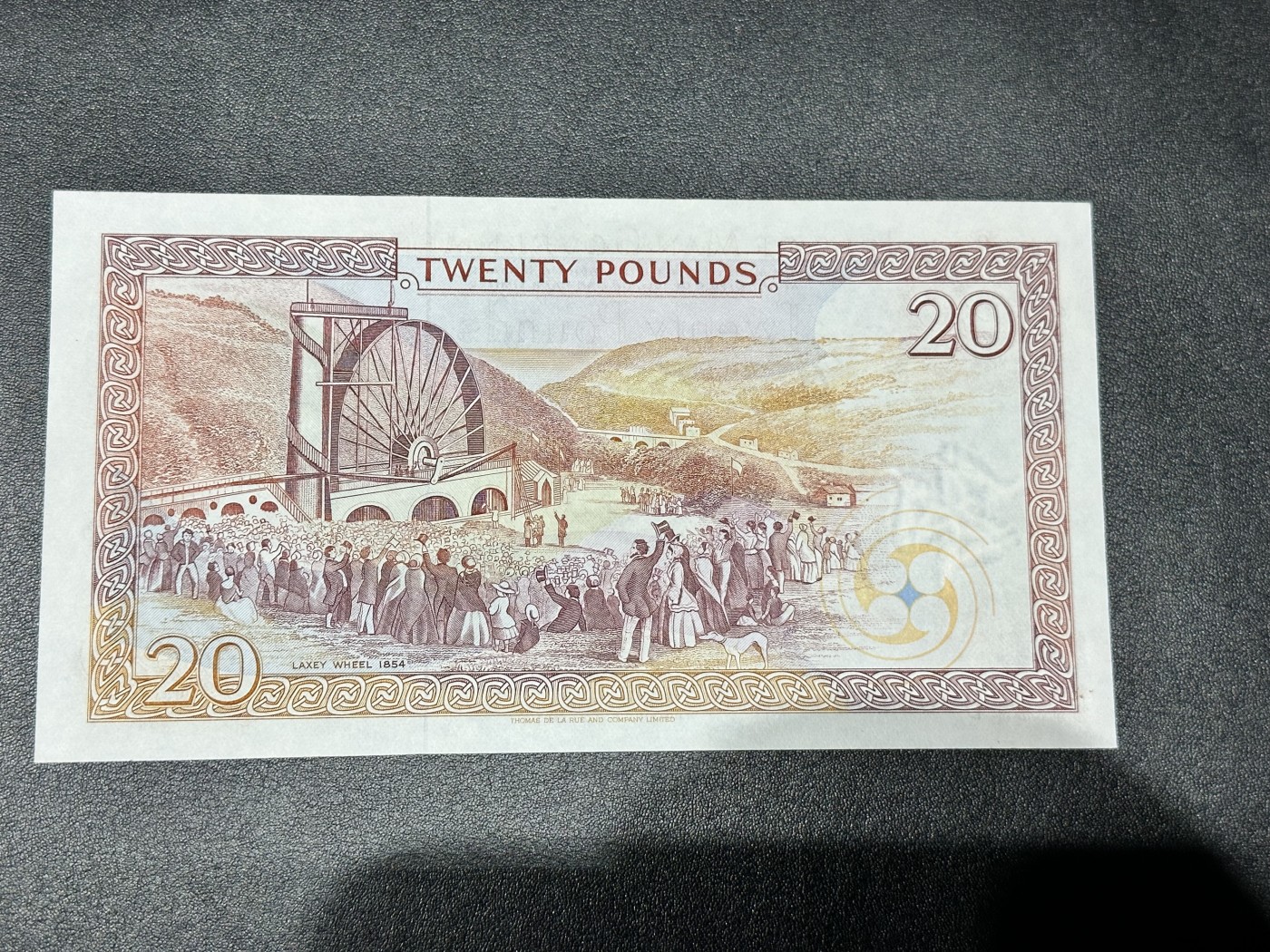 《外钞收藏家》第二百八十五期（连拍第二场）英国及英属专场 马恩岛20镑，D冠150号券 全新靓号