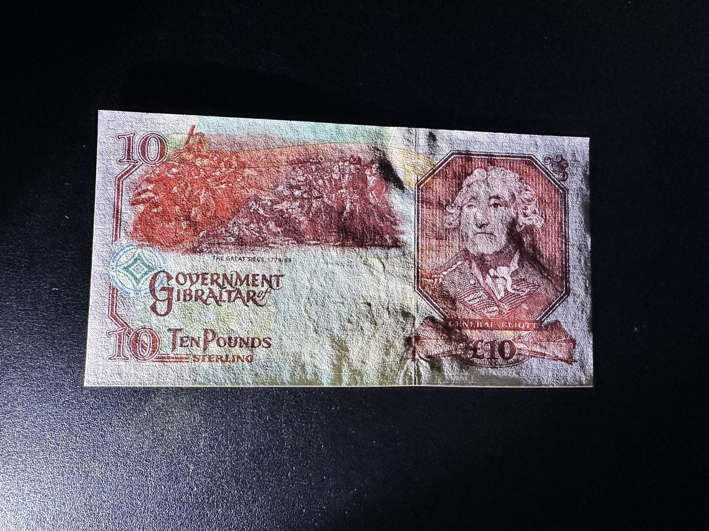 《外钞收藏家》第二百八十五期（连拍第二场）英国及英属专场 直布罗陀10镑 AA冠 全新