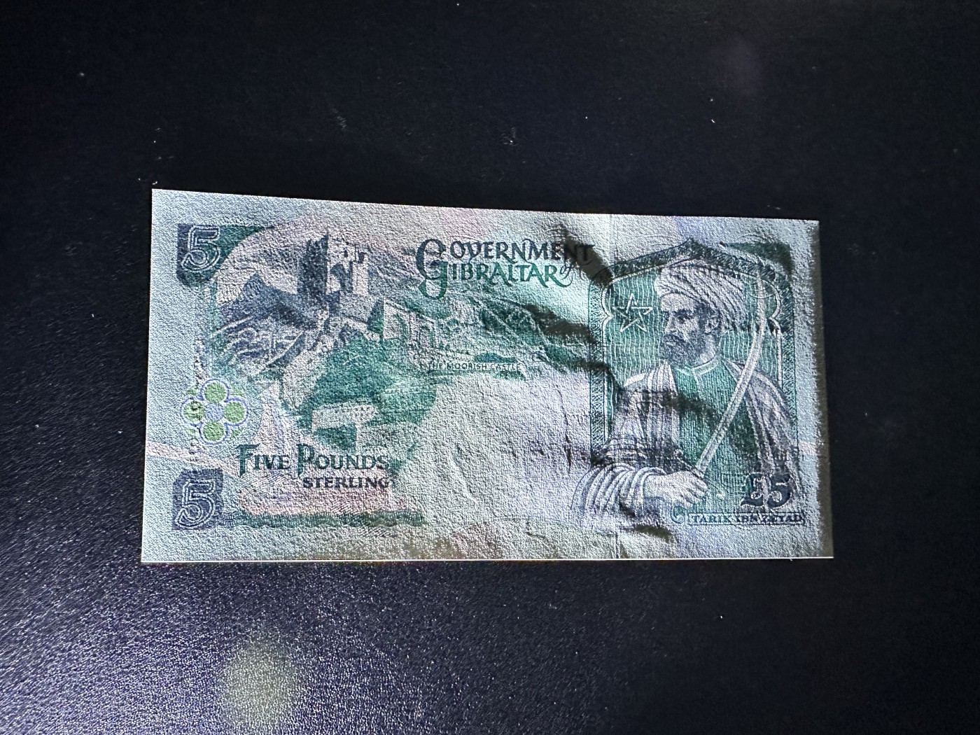 《外钞收藏家》第二百八十五期（连拍第二场）英国及英属专场 直布罗陀5镑 AA冠 全新