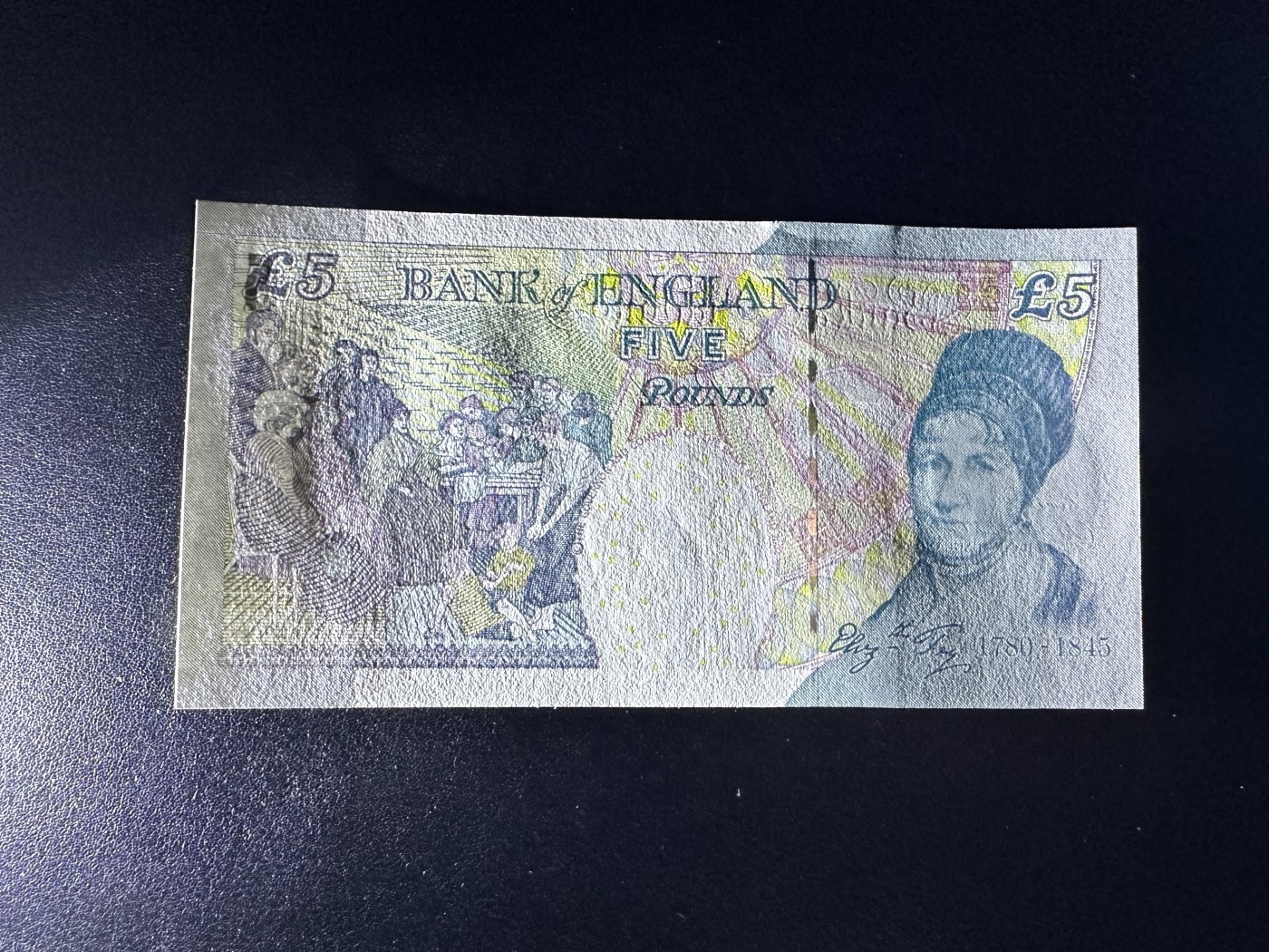 《外钞收藏家》第二百八十五期（连拍第二场）英国及英属专场 英国2002年弗赖伊5英镑 全新