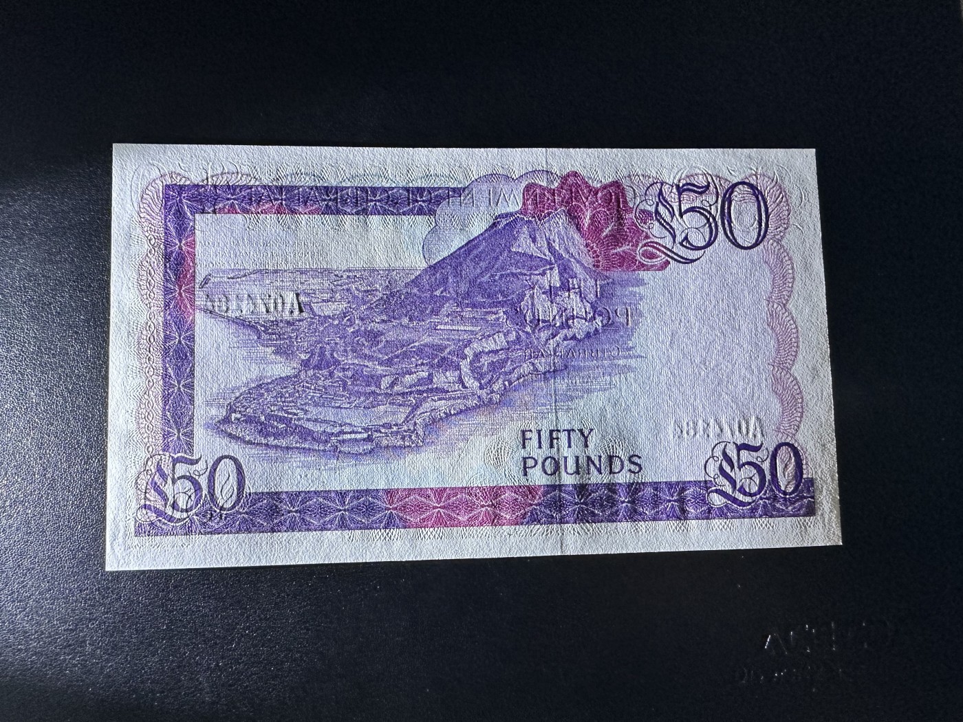 《外钞收藏家》第二百八十五期（连拍第二场）英国及英属专场 直布罗陀50镑 A冠 全新