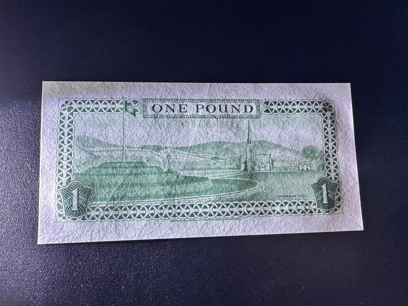 《外钞收藏家》第二百八十五期（连拍第二场）英国及英属专场 马恩岛1镑塑料钞 全新