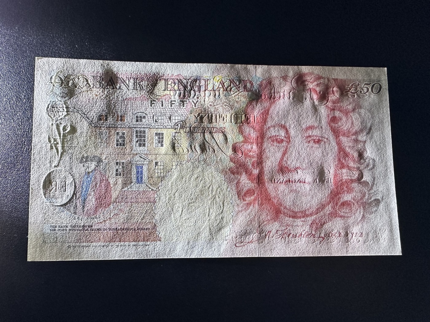 《外钞收藏家》第二百八十五期（连拍第二场）英国及英属专场 英国1994霍布伦50英镑 全新