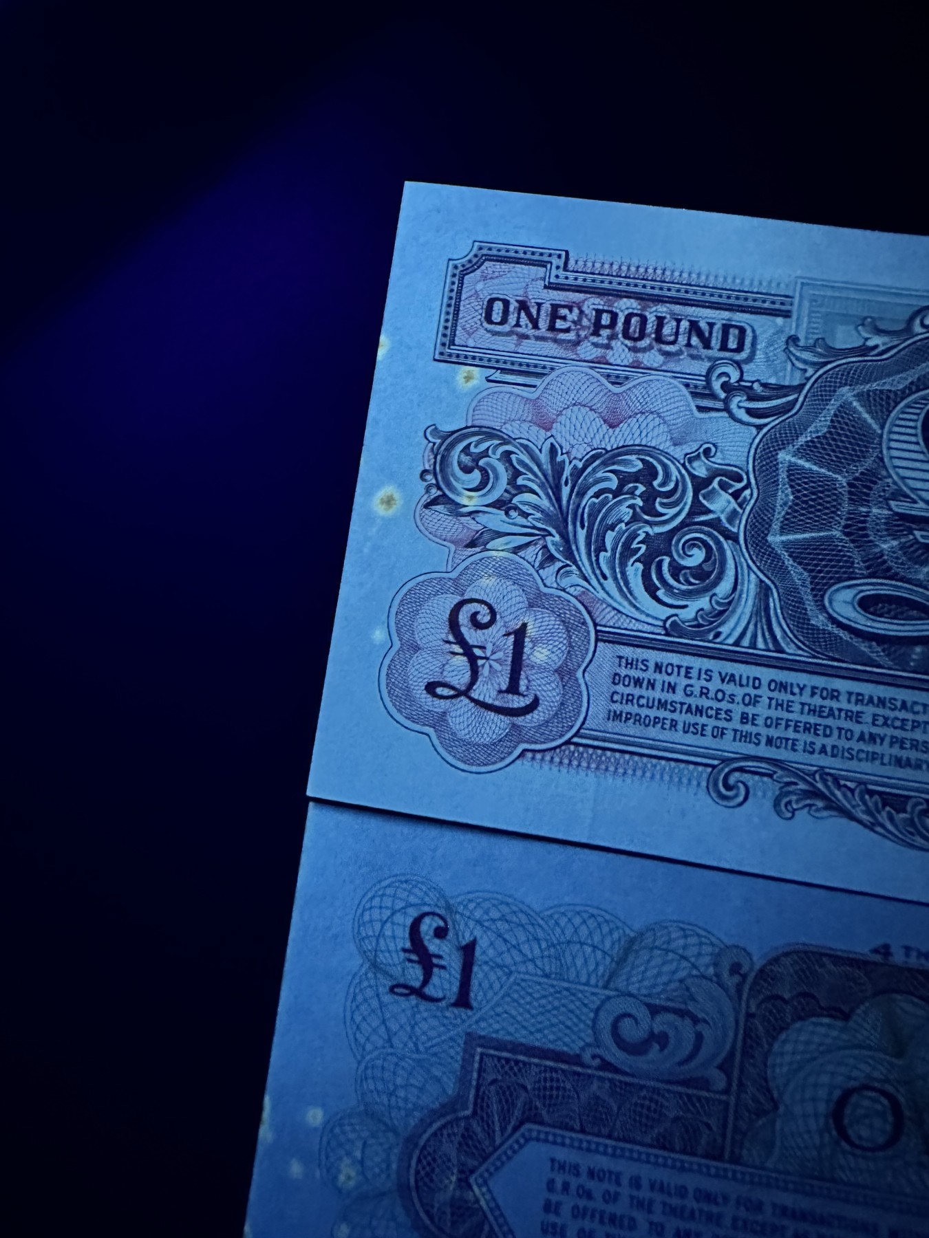 《外钞收藏家》第二百八十五期（连拍第二场）英国及英属专场 英国军票6枚 无折 有黄点 详见图